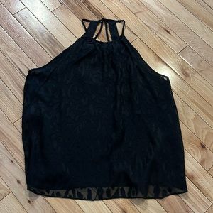 EUC Black layered tanktop